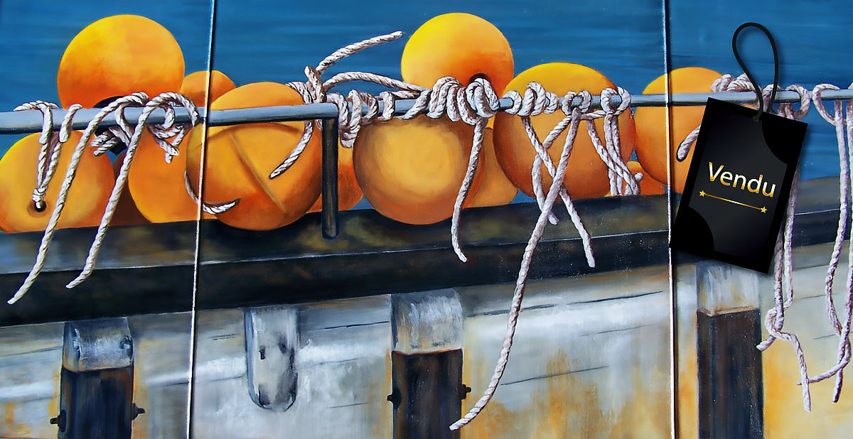 Balises Jaunes, triptyque