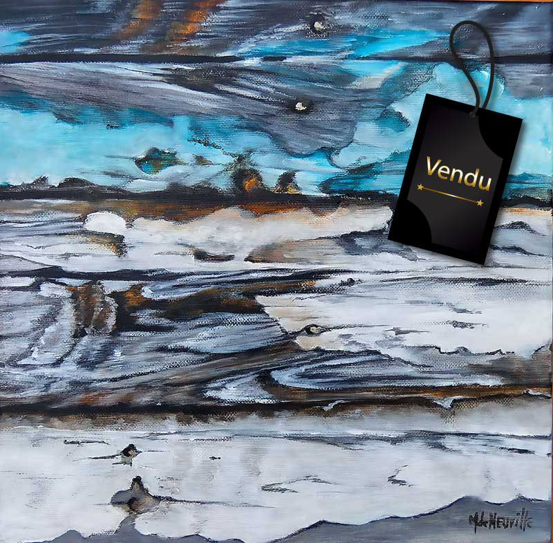 bois d'épave turquoise